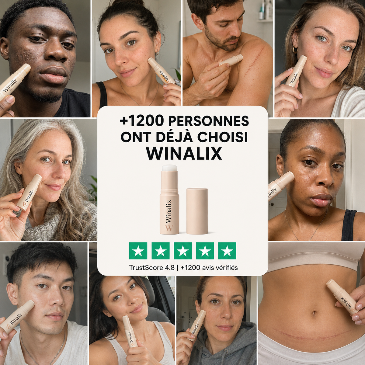 Winalix™ │Stick Silicone Anti-cicatrice